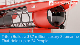 This Luxury Submarine Costs $7.7 Million and Seats 24