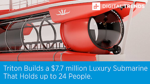 This Luxury Submarine Costs $7.7 Million and Seats 24