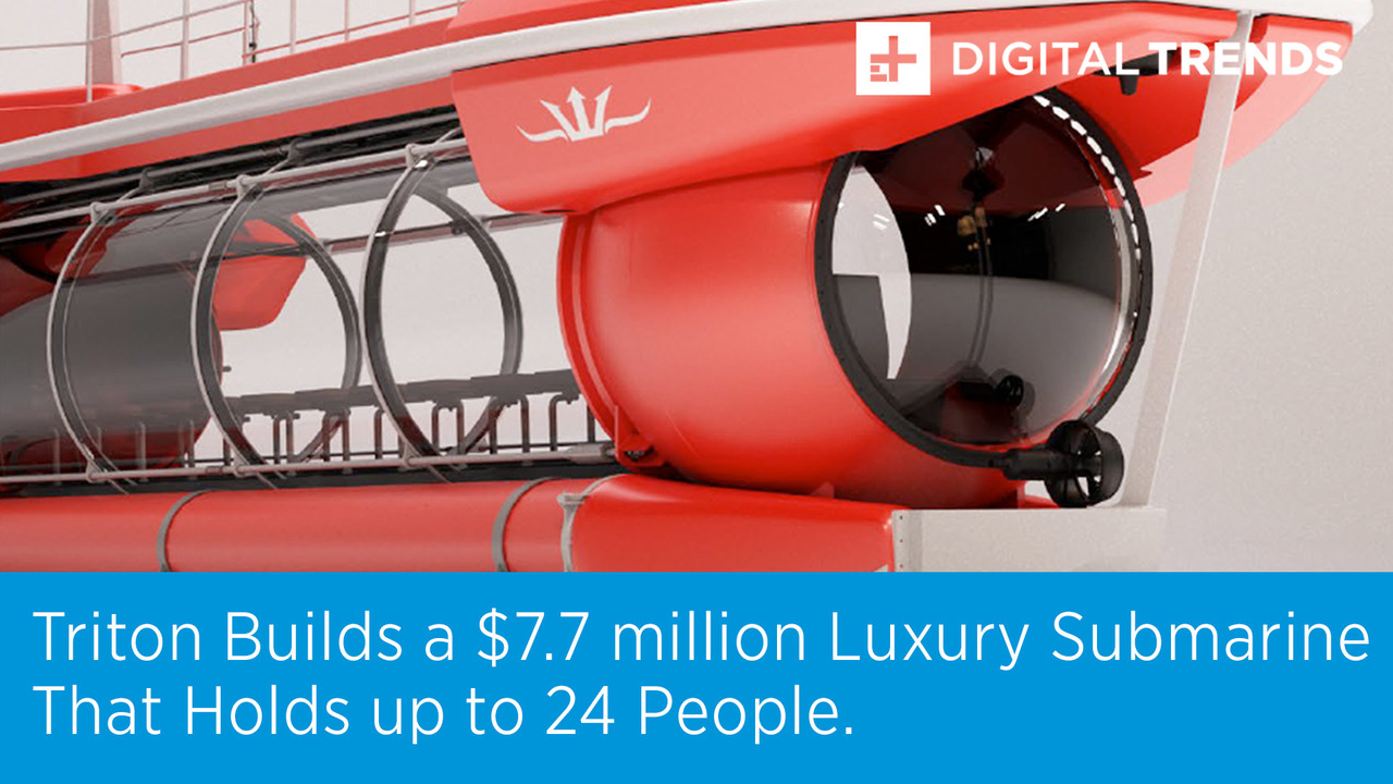 This Luxury Submarine Costs $7.7 Million and Seats 24