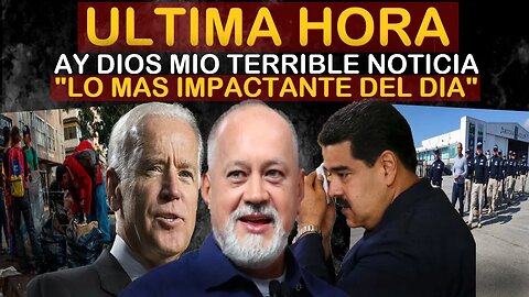🔴SUCEDIO HOY! URGENTE HACE UNAS HORAS! MIRALO ANTES QUE LO BORREN - NOTICIAS VENEZUELA HOY
