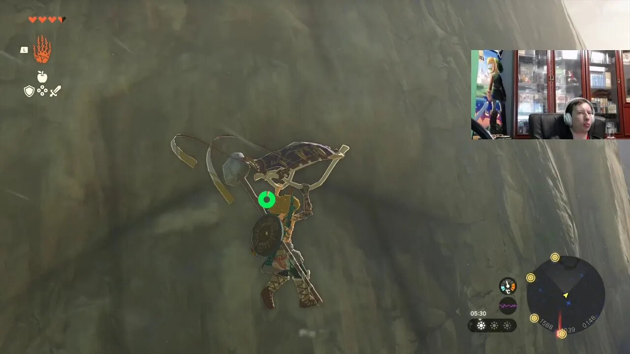 Worlds biggest Zelda Collector plays tears of the Kingdom