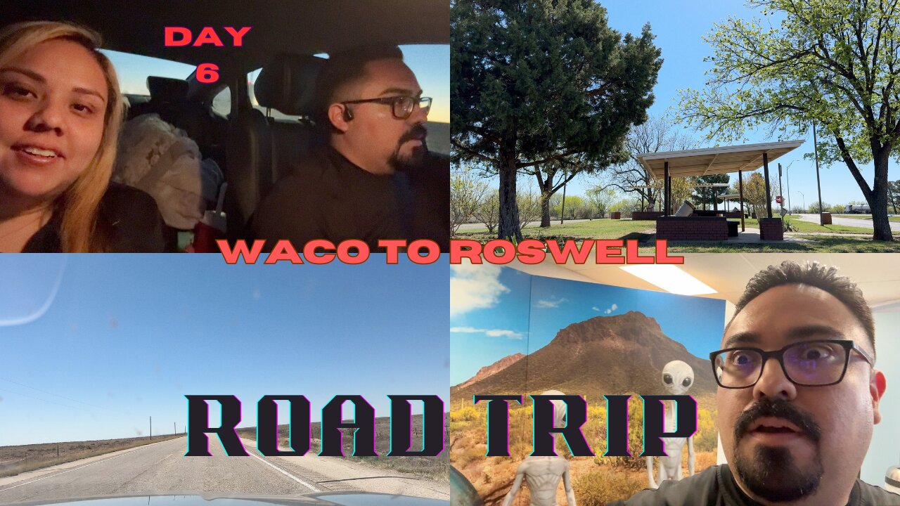 UFO spotted near Roswell (Roswell UFO Museum) Road Trip Day 6