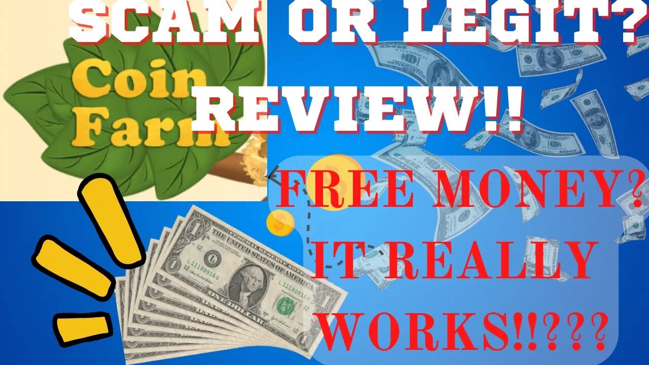 COIN FARM-REVIEW 2023- SCAM OR LEGIT???!!!- FREE MONEY??!!!!!