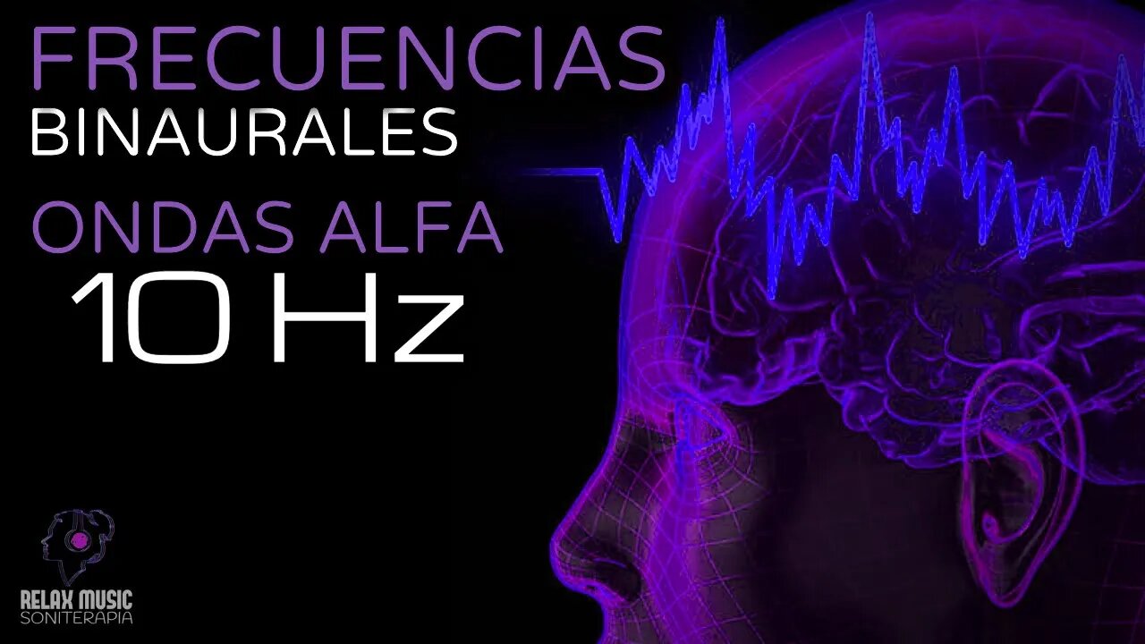 Terapia Sonido Binaural con Ondas Alfa 10 Hz - Tono Puro - Tonos Milagrosos y Curativos