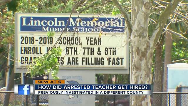 Sarasota County teacher charged with possession of child pornography