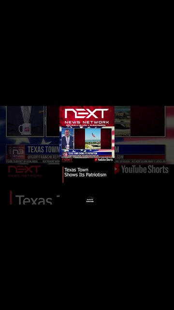 Texas Town Shows Its Patriotism #shorts