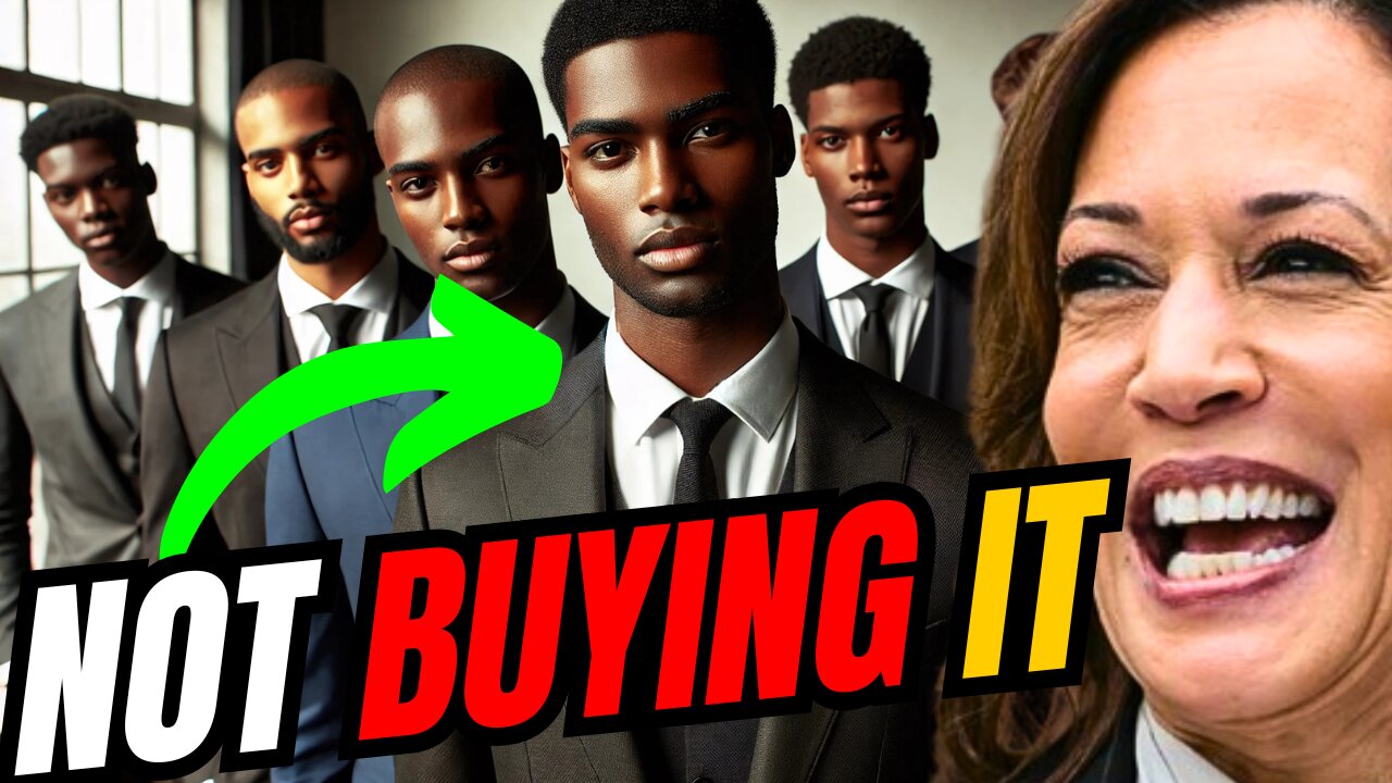 🚨 NOPE: Black Men Ain't BUYING Kamala Harris Plan For Black Men