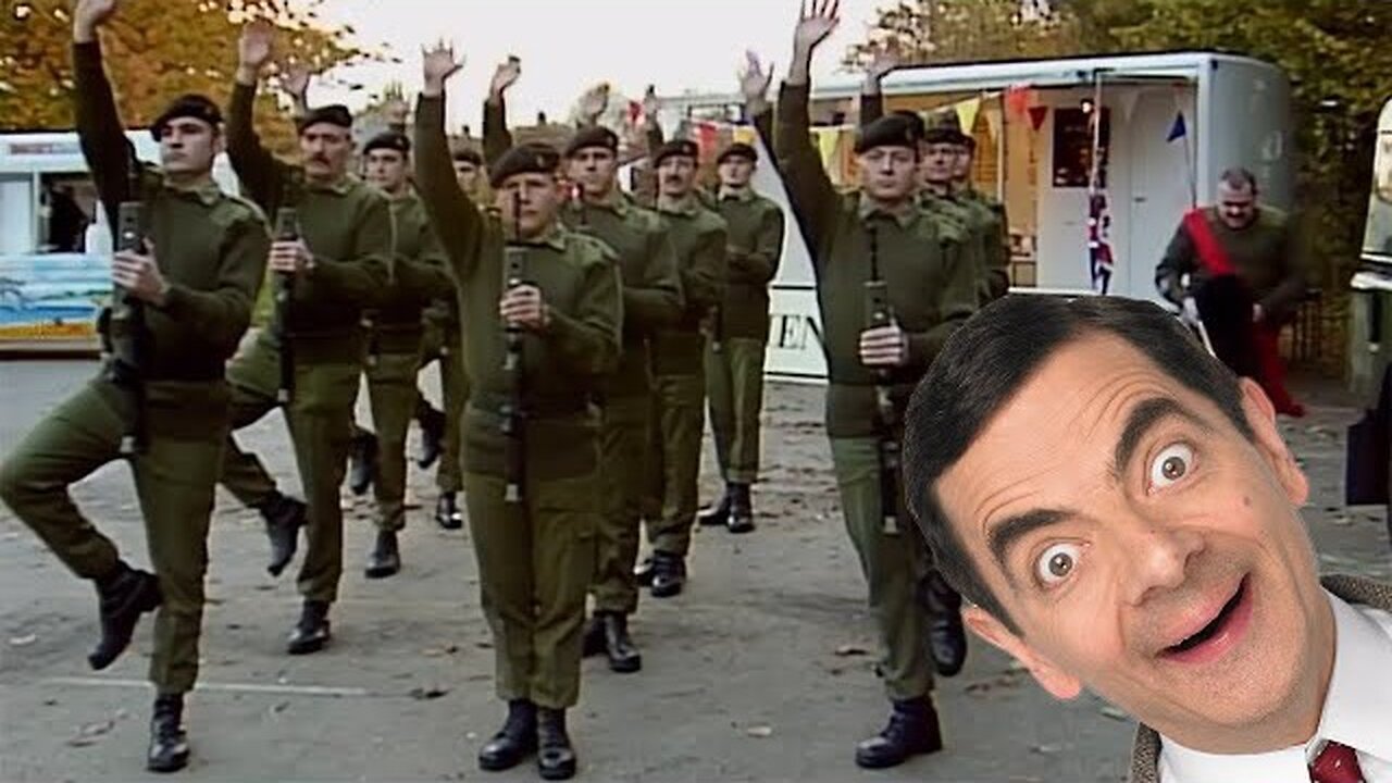 Mr bean army funny video clip 2023