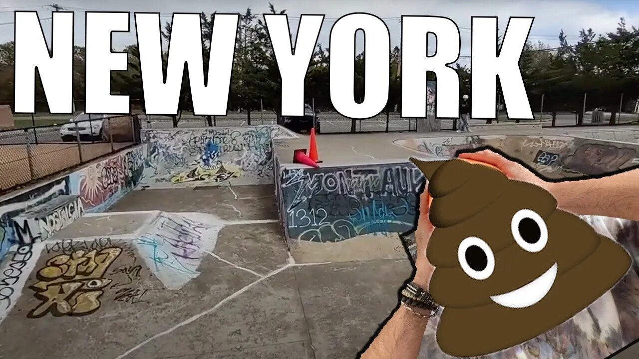 New York ' ta Boktan Bir Skatepark