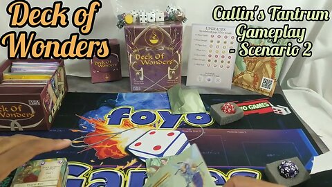 Deck of Wonders | Gameplay 2 | Cullin's Tantrum | Solo TCG