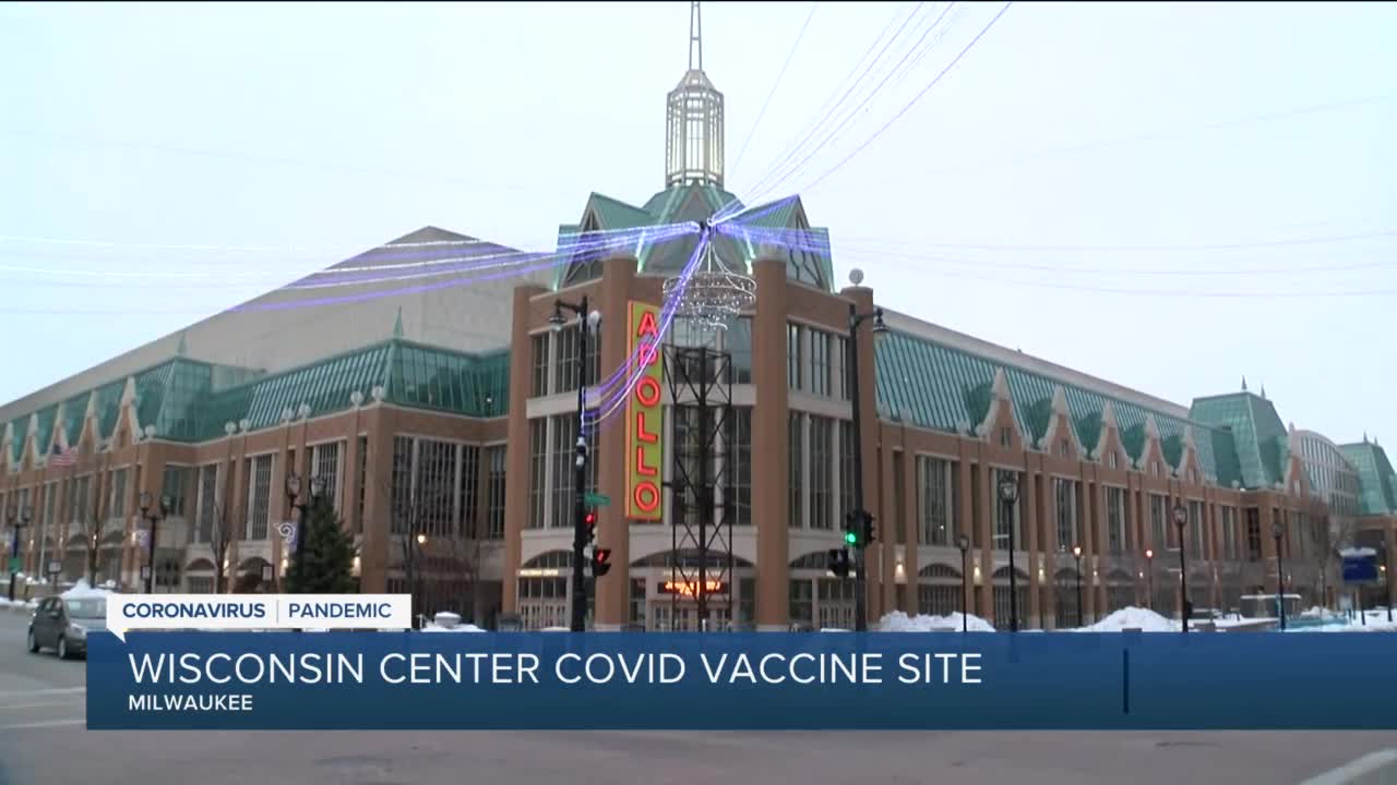 Transforming the Wisconsin Center into a giant vaccination clinic