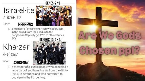 Are We "The Chosen Ones"? And the Ashkenazis Not?