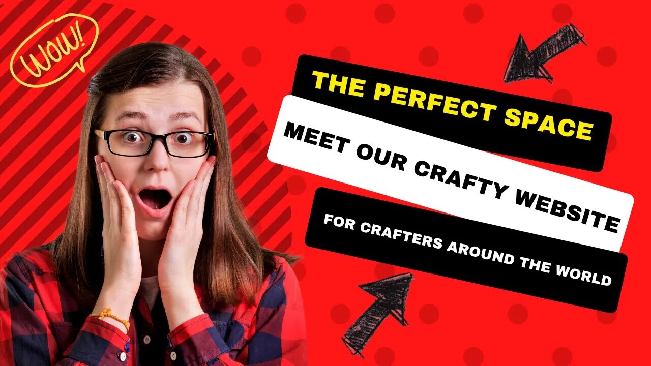 The Perfect Space For Crafters Around The World: Meet Our Crafty Website #shorts (Vertical Version)