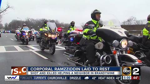 Corporal Ramzziddin laid to rest