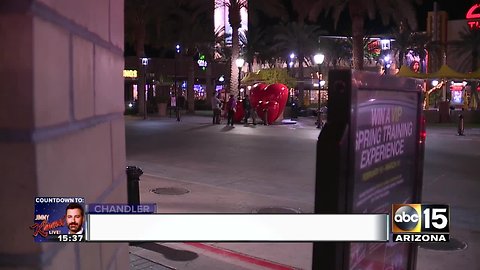 Photo opp: Large hearts in display at Westgate Entertainment District