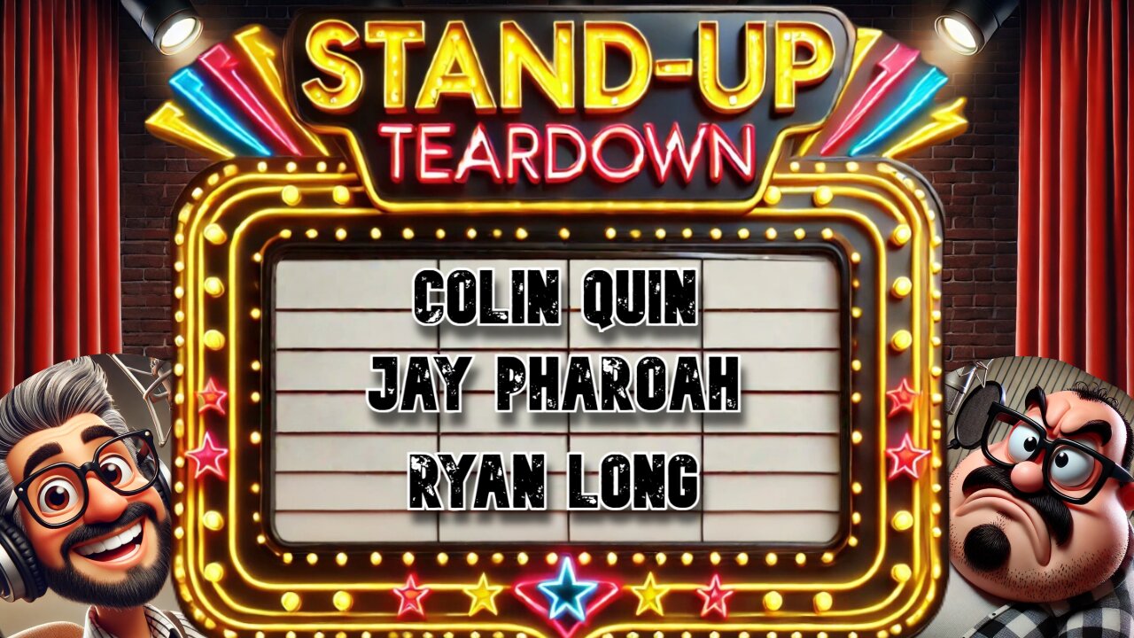 Standup Teardown Ep 16 - Colin Quin - Jay Pharoah - Ryan Long