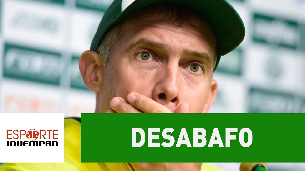 Baptista desabafa: "quem não é campeão, não presta"