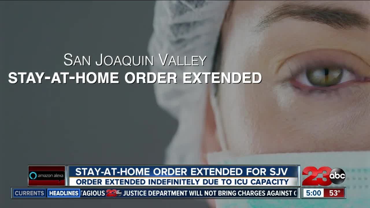 Stay-at-home order extended for SJV