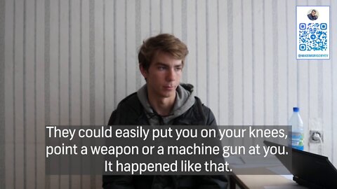 A citizen of Mariupol says militants from the "Azov" division put the citizens on their knees for fun