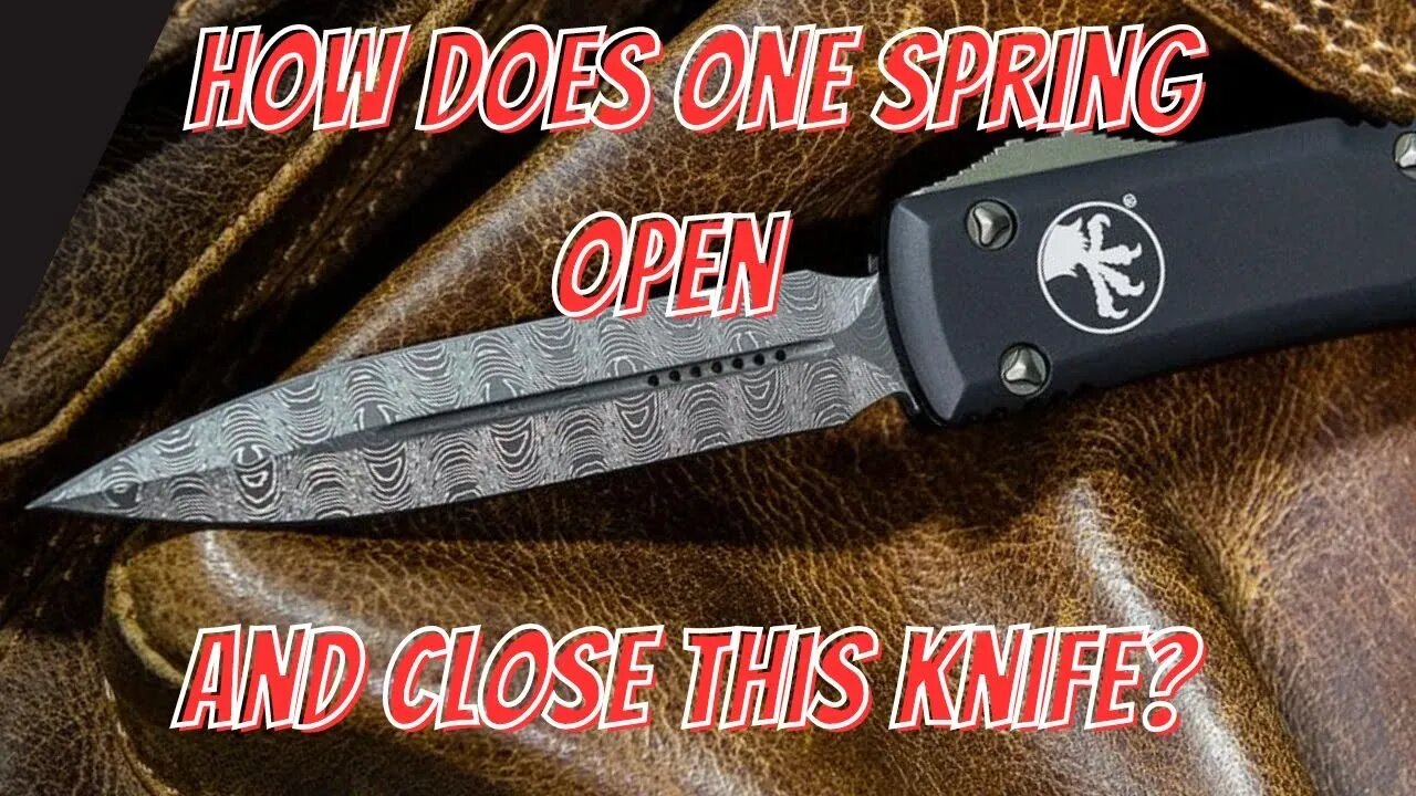 HOW DOES THIS KNIFE WORK?