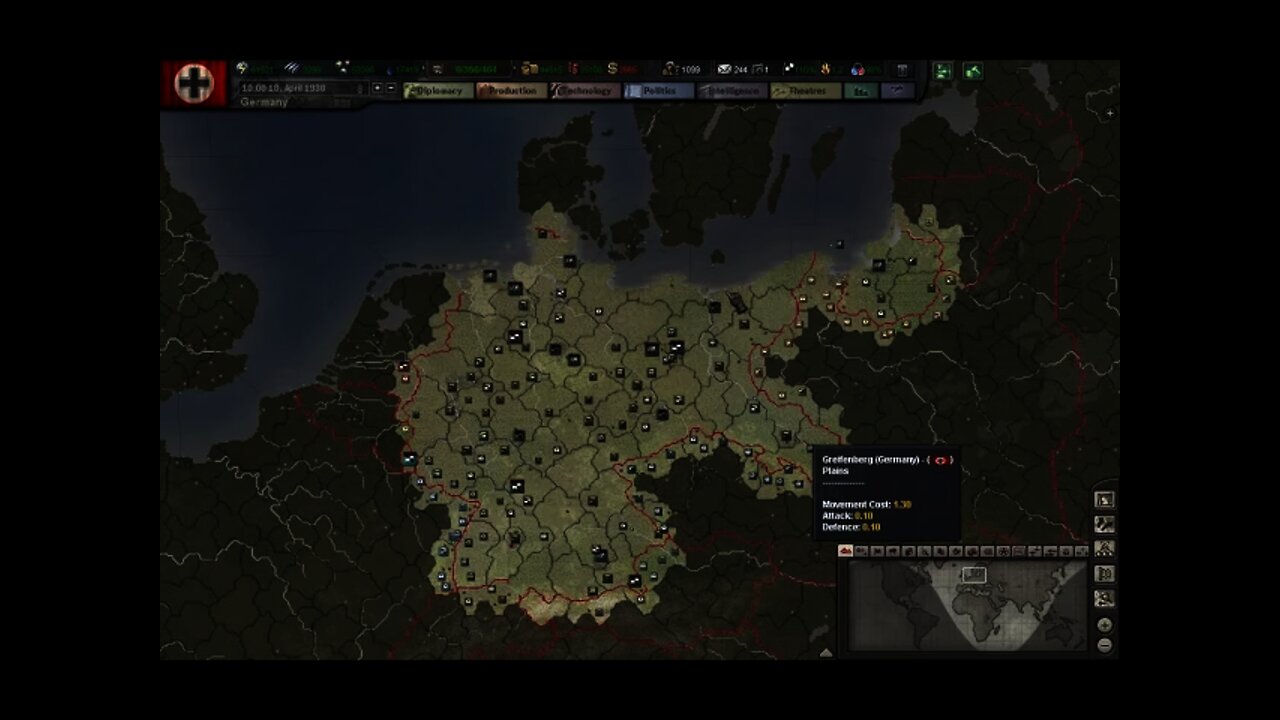 Let's Play Hearts of Iron 3: Black ICE 8 w/TRE - 025 (Germany)