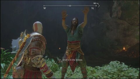 Finding Tyr In Vanaheim | God of War: Ragnarök 4K Clips (PS5, PS4) | God of War Ragnarok