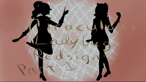 The Miraculous characters are boring so I redesigned them