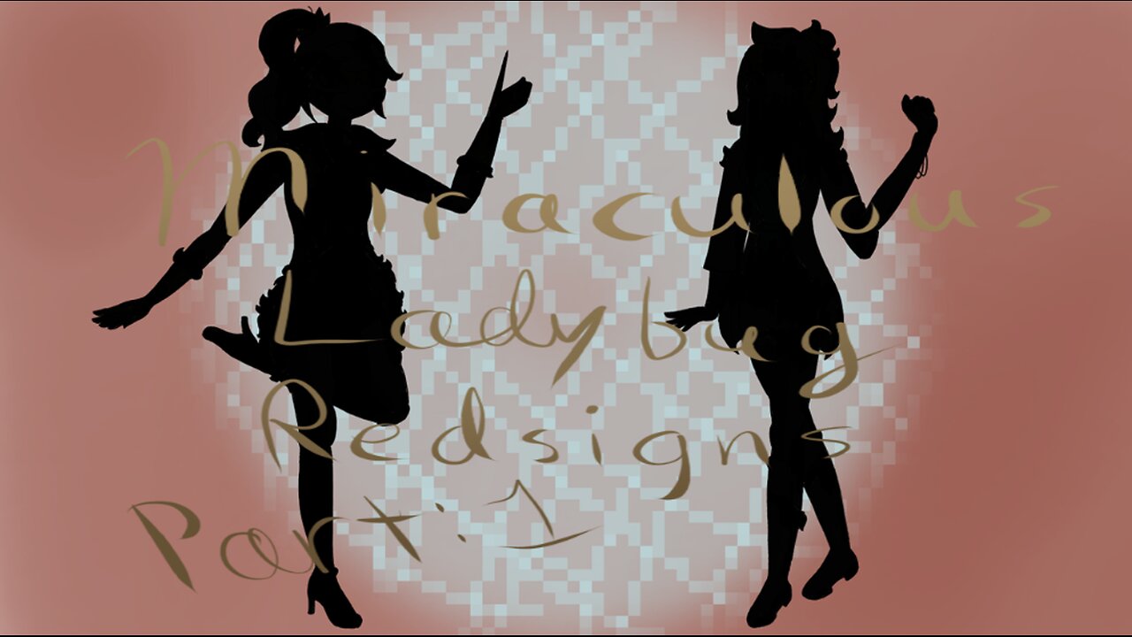 The Miraculous characters are boring so I redesigned them