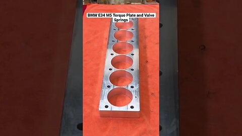 BMW E34 M5 Torque Plate and Valve Springs #shorts #cars #automotive #bmw #bmwm5 #bmwe34 #restoration