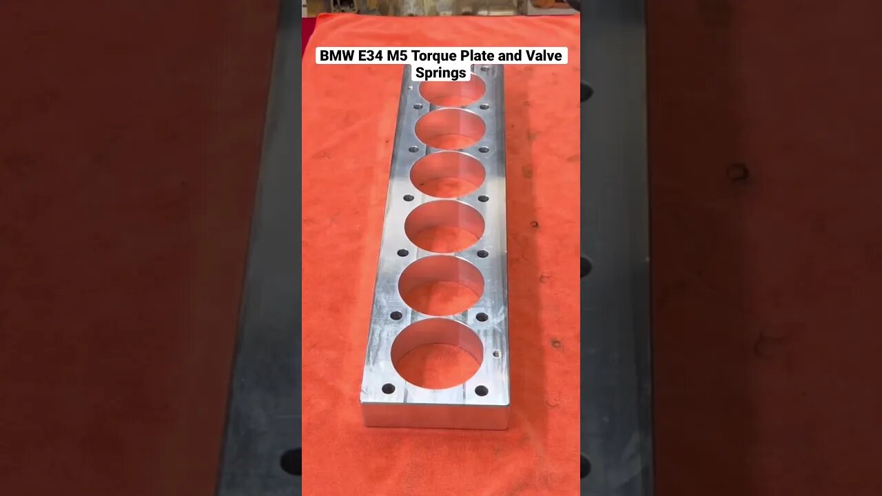 BMW E34 M5 Torque Plate and Valve Springs #shorts #cars #automotive #bmw #bmwm5 #bmwe34 #restoration