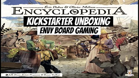 Kickstarter Unboxing: Encyclopedia Board Game