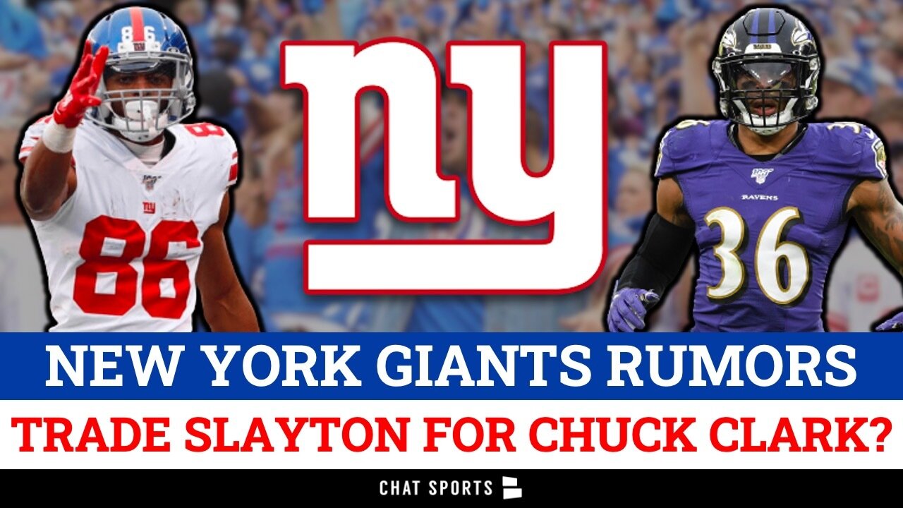 JUICY Giants Trade Rumors: REUNITE Chuck Clark With Wink Martindale? Darius Slayton Trade To Ravens?