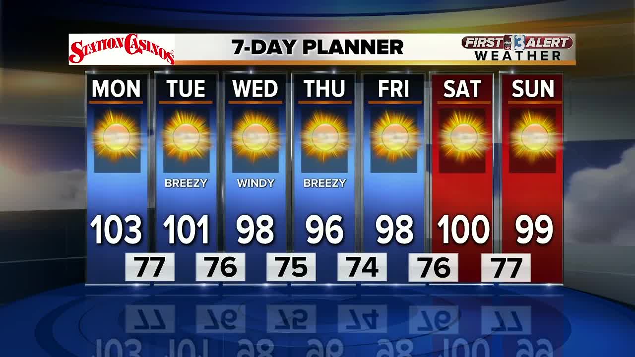 13 First Alert Las Vegas Weather for September 10 morning