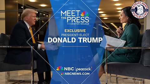 FULL INTERVIEW: President Trump on Meet The Depressed | 12-08-2024