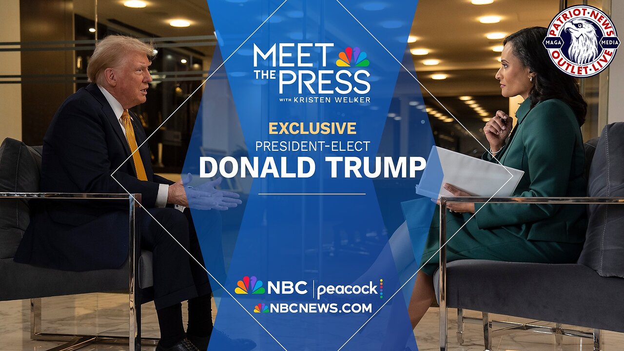 FULL INTERVIEW: President Trump on Meet The Depressed | 12-08-2024