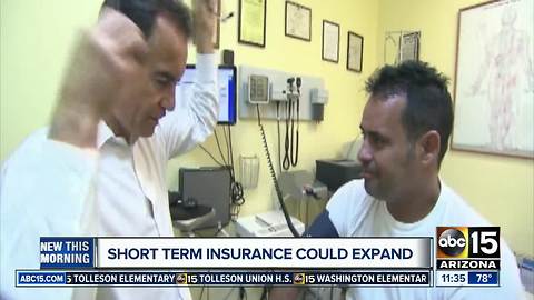 Short-term insurance could expand