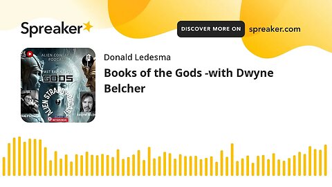 Books of the Gods -with Dwyne Belcher