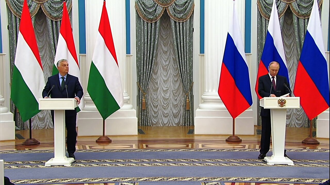 The President of Russia and the Prime Minister of Hungary made statements for the press