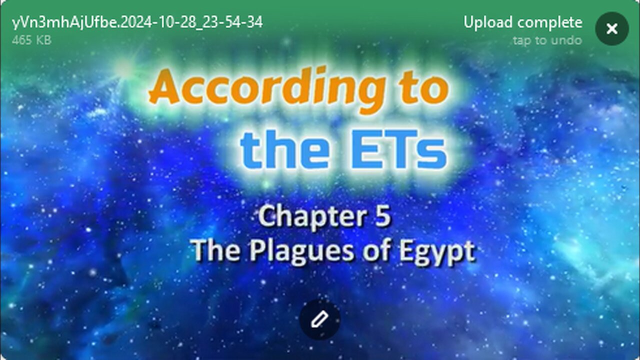 Billy Meier UFO Contact Info 5 - The Plagues of Egypt