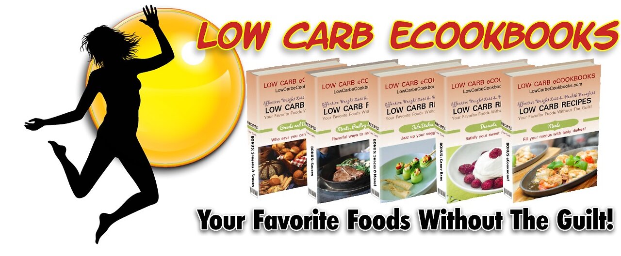 Low Carb Recipe eCookbooks