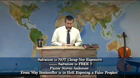 Salvation is NOT Cheap Nor Expensive ..... Salvation is FREE !! | Pastor Steven Anderson