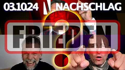 Nachschlag (52): Der Abgrund / Pulverfass Nahost / Frieden stärken
