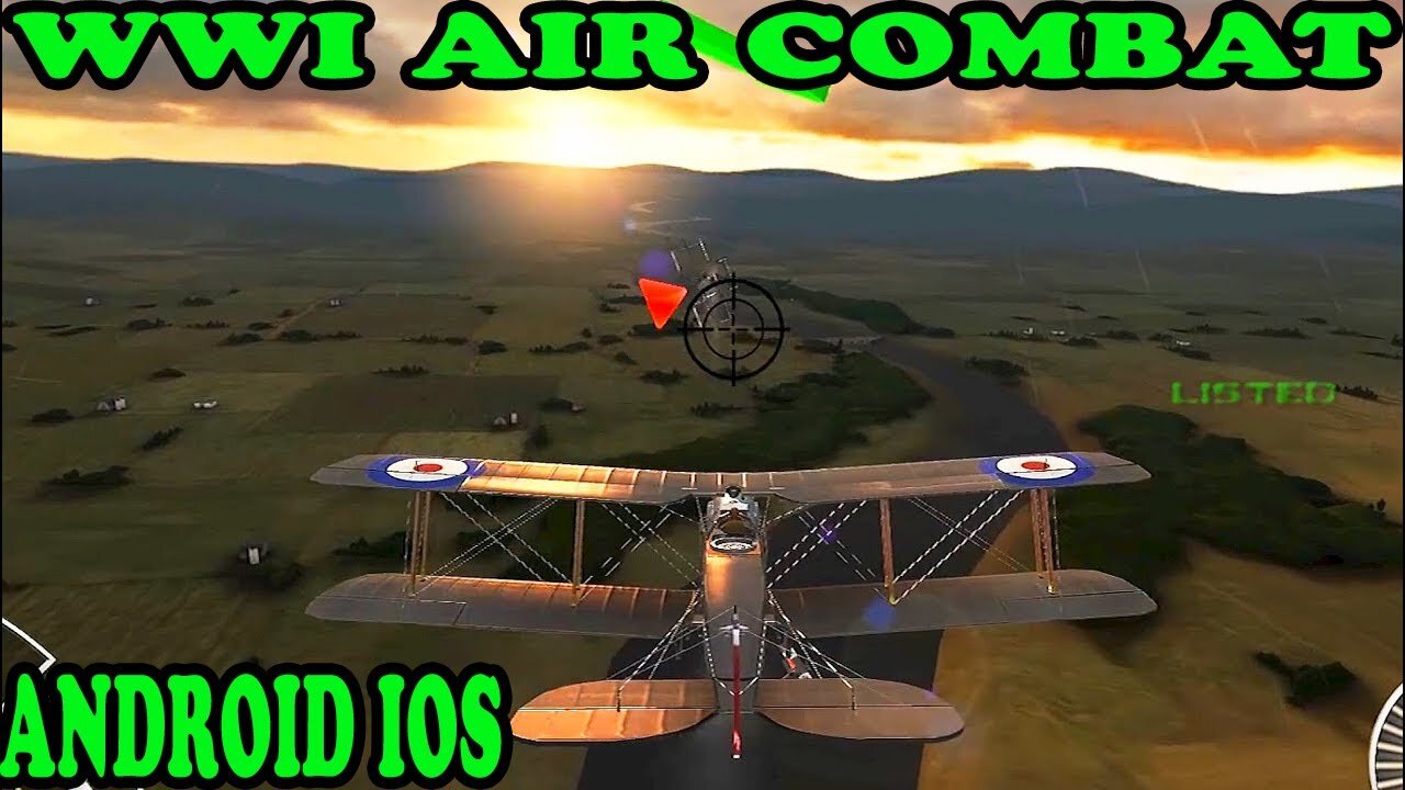 13 World War 1 Air Plane Combat Games On Android & iOS (Dogfight)