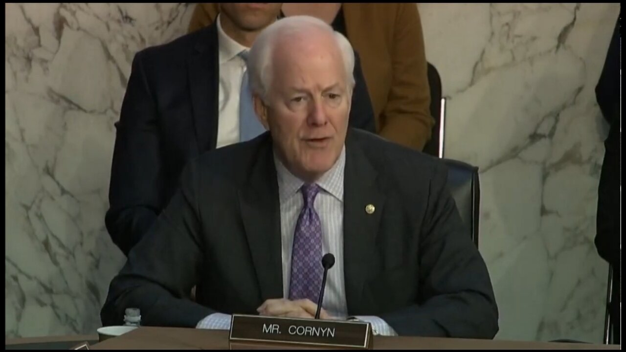 Sen Cornyn to SCOTUS Nominee: I'm Troubled How Your Advocacy Bled Into Decision Making