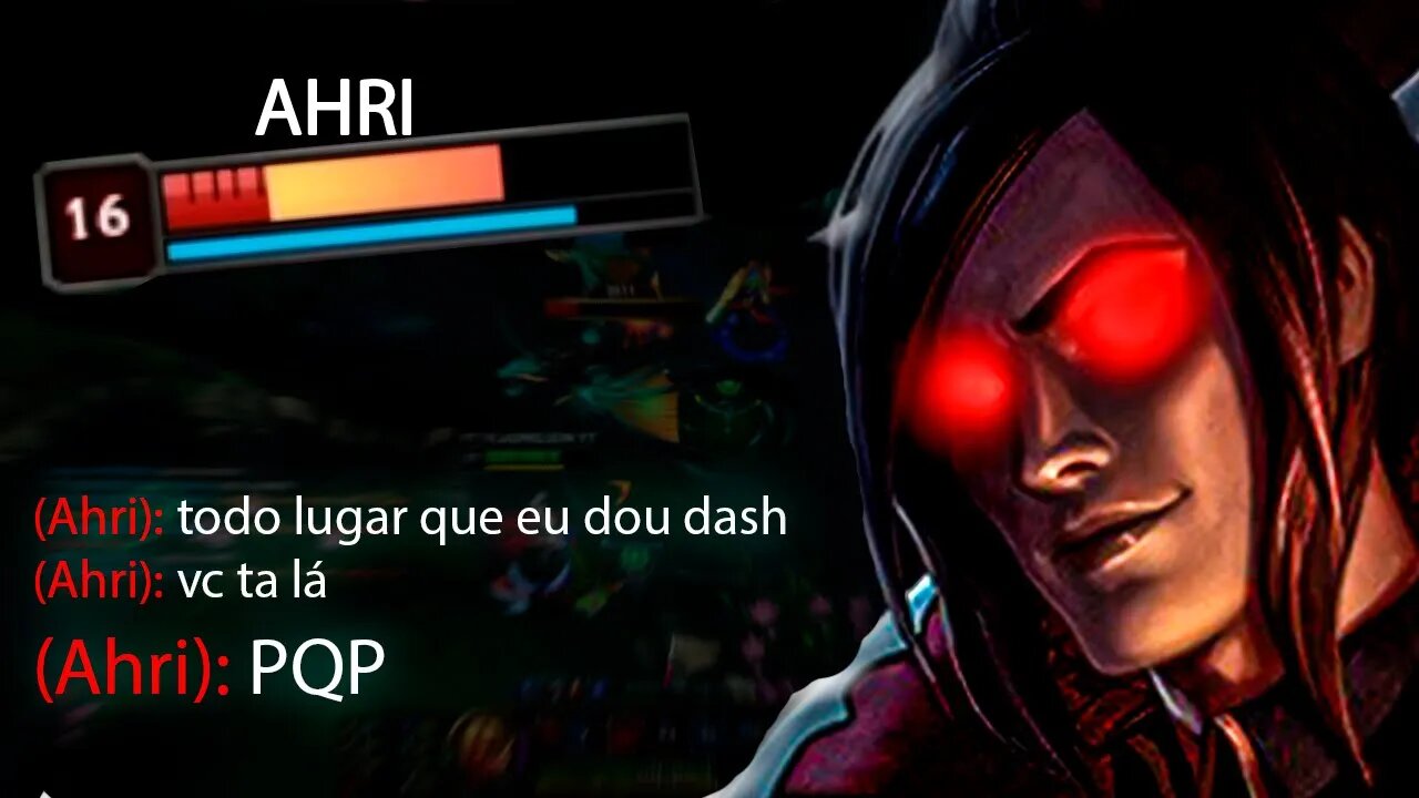 PERDI A LANE DE VLADIMIR E VOLTEI PRO GAME E TILTEI A AHRI KKKKKKKKKKKKKKKK