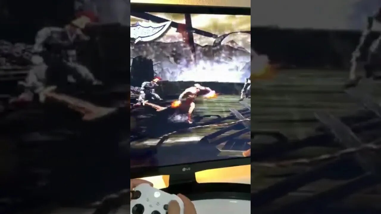 🔥Jogando GOD OF WAR no Xbox Series S !!!
