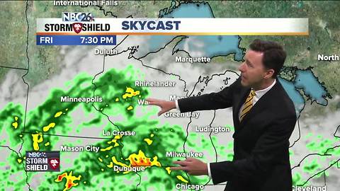 Michael Fish's NBC26 weather forecast