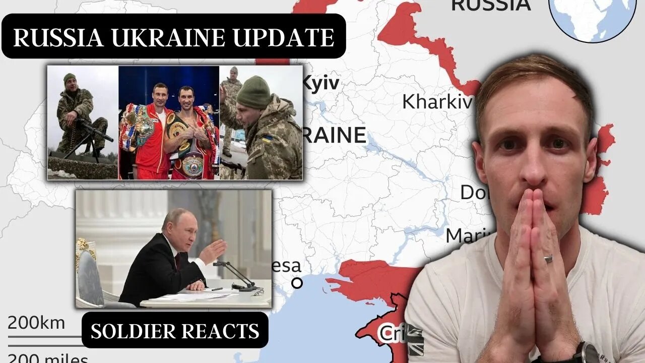 Russua & Ukraine Update | HUGE Russian Convoy (Soldier Reacts)