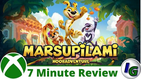 Marsupilami: Hoobadventure 7 Minute Game Review on Xbox