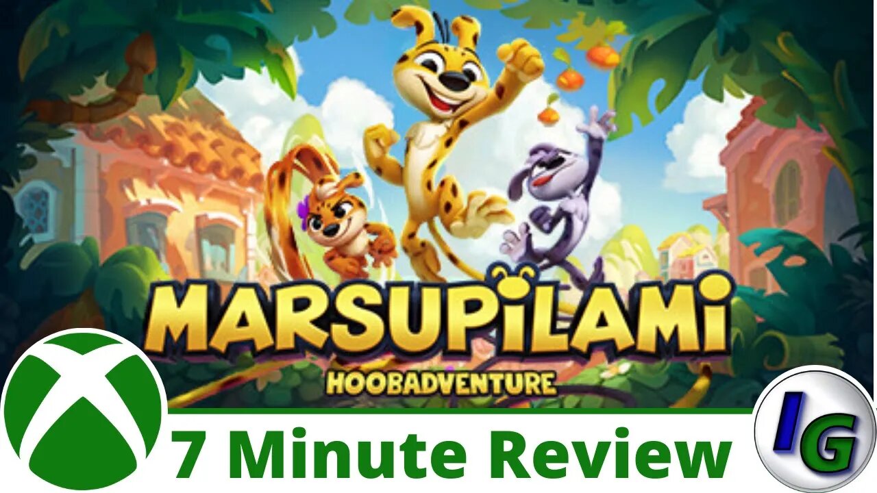 Marsupilami: Hoobadventure 7 Minute Game Review on Xbox